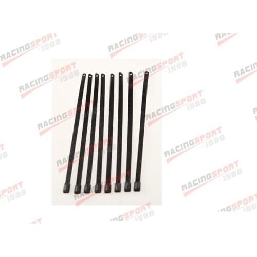 8PC 8" Stainless Steel Wire/Cable Ties Long For Exhaust Pipe Metal Header Wrap