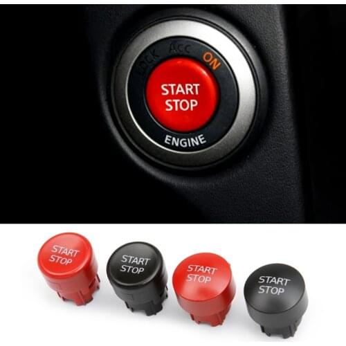 Car Interior Accessories Styling Start Stop Engine Ignition Cover Auto Button Case For Nissan juke leaf ROGUE Pathfinder quest