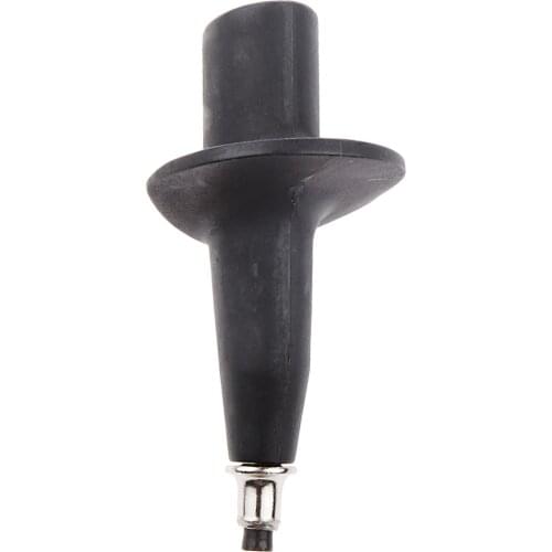 Black Platic & Metal Replacement Rod Tip for Hiking Walking Alpenstock Trekking Pole Stick