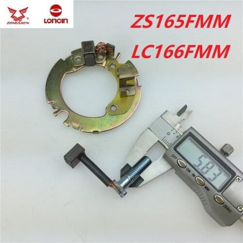 CB250 CQR kayo T4 starter motor carbon brush holder fiber for loncin Zongshen 250cc Dirt bike motorcycle zs165fmm lc166fmm