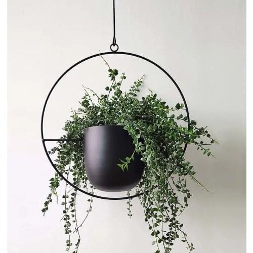 T30 Metal Plant Hanger Chain Hanging Basket Flower Pot Chain Plant Holder Garden Balcony Decoration Indoor Plants