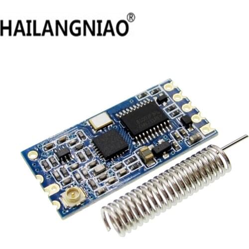 1pcs 433Mhz HC-12 SI4463 Wireless Serial Port Module 1000m Replace Bluetooth NEW