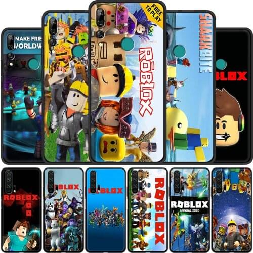Soft Phone Case For Huawei P30 P40 Lite E P Smart Z Y6 2019 2021 P20 Pro Honor 20 9X Play 9A Cover Funda Robloxes Game Shell Sac