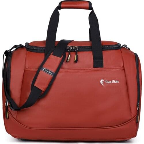 2020 New Short-Distance Travel Bag Business Trip Sports Gym Bag Solid Color Nylon Waterproof Hand-Held Luggage Bag Customizable