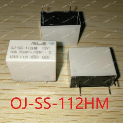 New Power Relay OJ-SS-105HM 112HM 124HM OJ-SS-112DM 112LM 124LM OJ-SS-112LMH 124LMH 112LMH2 124LMH2
