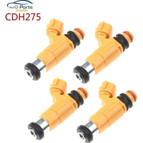 New 4pcs MD319792 CDH275 Fuel Injector For Yamaha F150 Mitsubishi 1997-2004 Diamante 3.5L V6/97 Montero 3.0L V6 63P137610000