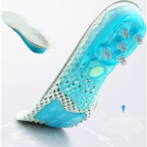 EVA Spring silicone sole insole flat feet orthotic insoles arch support orthopedic inserts Plantar Fasciitis,Feet Pain,foot care