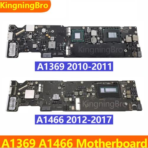 Original A1369 A1466 Motherboard For Macbook Air 13" Logic Board 2010 2011 2012 2013 2014 2015 2017 2GB 4GB 8GB