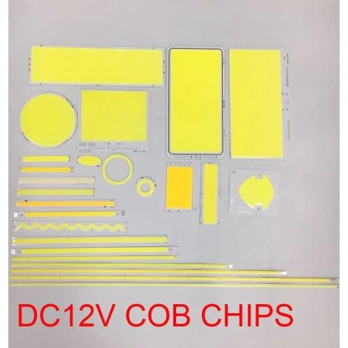 Multi Items COB LED Light Chip Modules DIY Lamp DC12V Strip Big Size For Road Retrofit