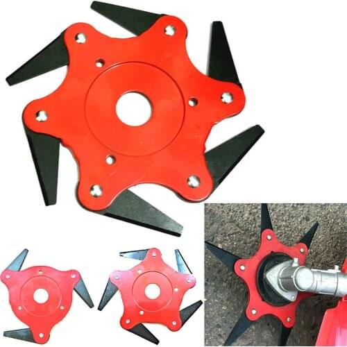 3/5/6T Blade Manganese Steel Mower Grass Trimmer Head Brush Cutter Blade Garden Lawn Machine Accessories Garden Power Tools