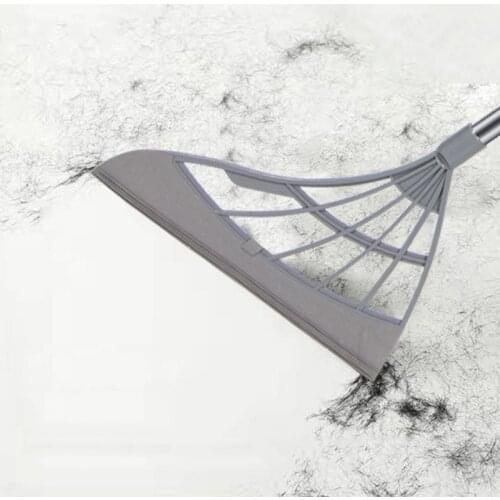 Magic Sweeping and Kitchen Windows Scraper Broom Wiper Rubber Clean Tools Non-Stick Sweeping Brush