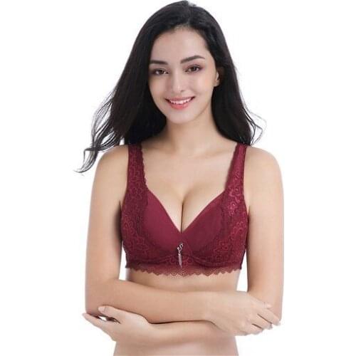 Sexy Lace Women Bra Push Up Bra Underwear Adjustment PushUp Support Bra For Girl Sexy Lace Bra Push Up Breast B C Cup