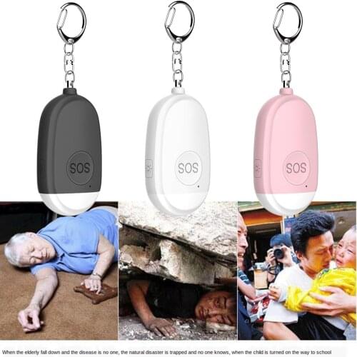 130DB Safe Sound Personal Alarm Security Safety Scream for Women Elderly