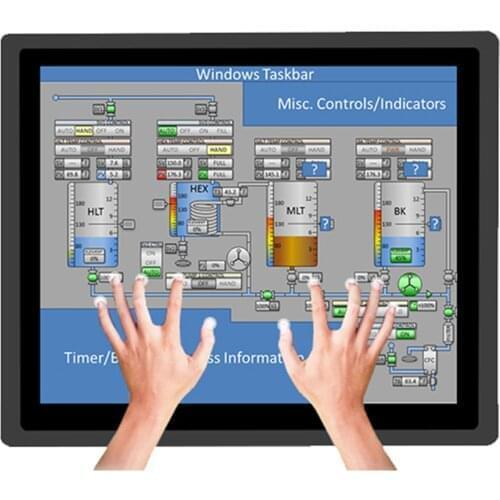 15" Intel Core i7-3537U Embedded Industrial Control Tablet PC Capacitive Touch Screen Smart All-in-One computer Windows 10 Pro