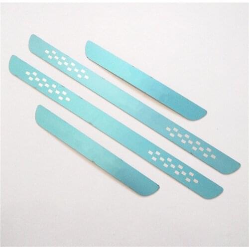 4Pcs Door Sill Decoration Strip Scuff Plate For Volkswagen PASSAT B8 Stainless Car Styling Automobiles Stickers Car Accessories