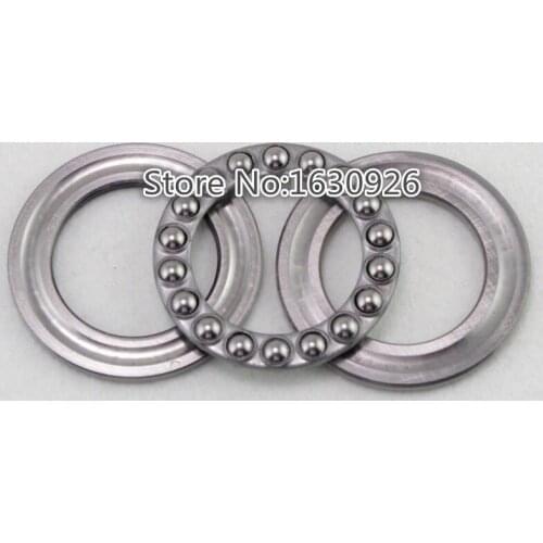 5) 35 x 52 x 12mm 51107 Axial Ball Thrust Bearing 3-Parts 35*52*12