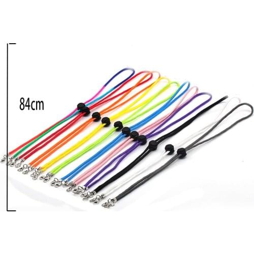 5pcs Adjustable Face Mask Lanyard Handy Convenient Safe Facemask Rest&ear Holder Rope Hanging Neck Rope Protection Halter Ropes