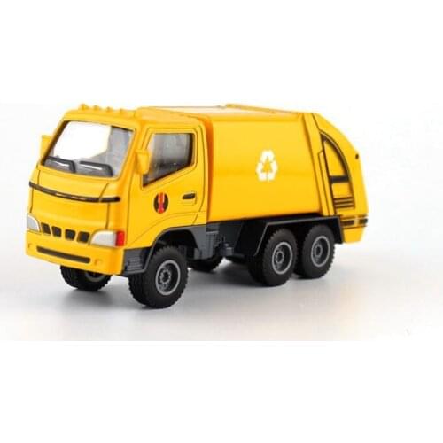 Free Shipping/Diecast Toy Model/1:60 Scale/Garbage Truck/Engineering Car/Educational Collection/Gift For Children/Small