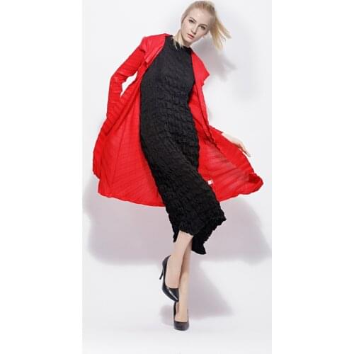 BLUE FOLD Women's Long Raincoats