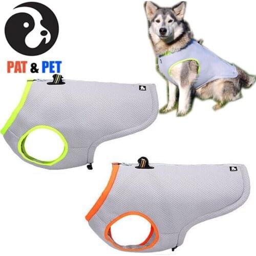 Quick Release Hot Summer Dog Cooling Vest Dog Cooling Harness For Dogs , 2 wear in winter and summer Reflective Vest Harnesses