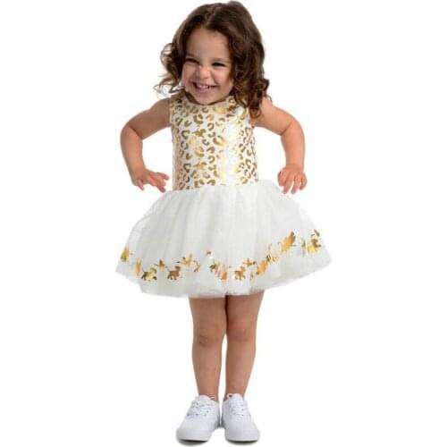 Yatheen Little Girls 12M-6X The Lion King Foil Print Tutu Dress Kids Dress For Girls