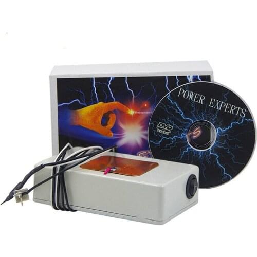 1 Set Electric Touch Power Experts Magnetic Control Magic Tricks Stage Street Magic Human Body Power Generation