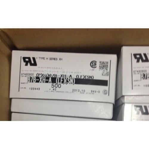 B7B-XH-A (LF)(SN)(P) CONN HEADER XH TOP 7POS 2.5MM B7B-XH-A Connectors terminals housing original parts B7B-XH-A (LF)(SN)