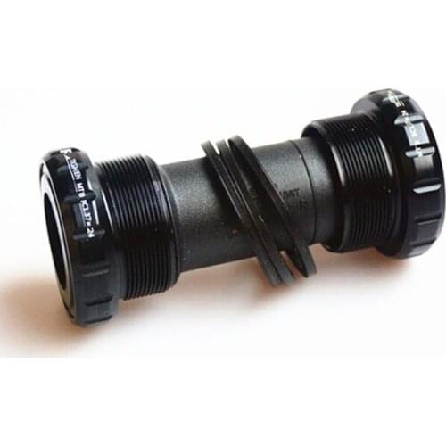 FOVNO Bicycle Bottom Bracket Aluminum Waterproof BSA 68/73mm Screw/Thread Type Crankset Bearings Bicycle Axis Parts