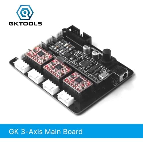 GKTOOLS, Mana 3 Axis Stepper Motor Controller Driver Board For DIY Laser Engraver support Benbox, GRBL