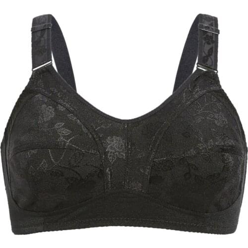 Cotton Bras Set Soft Women Underwear Stretch Full Cup Breast Bra Plus Size