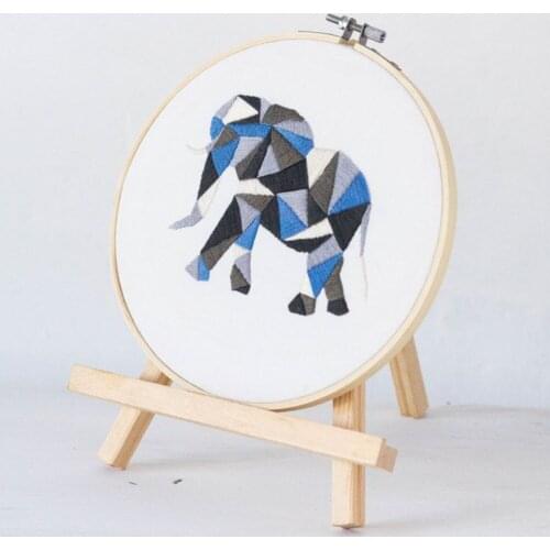 DIY Ribbons Embroidery Tool Needlework Kits Wall Art Home Decoration For Beginner XHC88