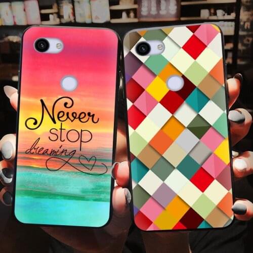 New Anime Phone Case For Google Pixel 3A/Pixel 3 Lite For Woman New Arrival Anti-dust Black Case