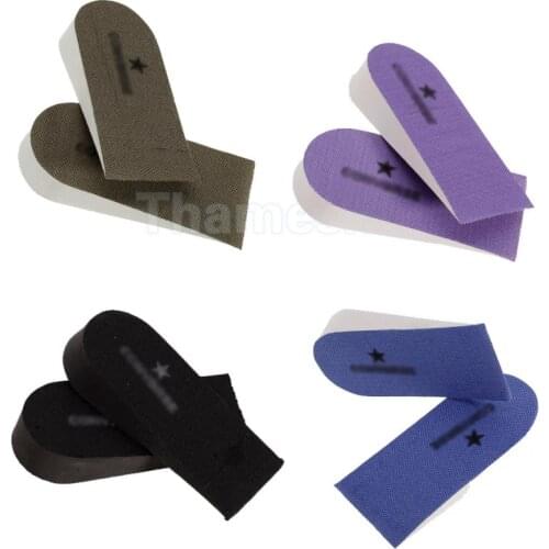 Pair Footful 2.5cm Up EVA Foam Height-Increase Insoles Soft Cushion Pad Lift