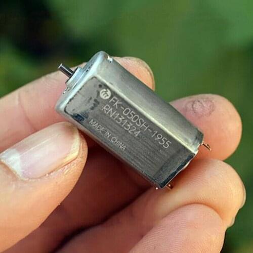 Mabuchi FK-050-1955 Micro Precision Motor DC 3V-5V 21500RPM Carbon Long Life DIY Mini Reducer Motor for Audiovisual Equipment