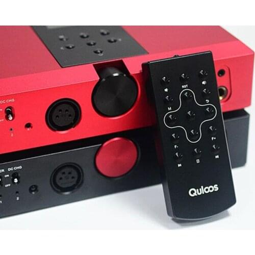 Quloos QLS QA390 AK4497EQ*2 HiFi Lossless Music Player DAC Decoder Headphone Amplifier AMP with Remote Controller