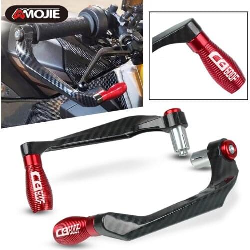 For Honda CB600F Hornet 2007-2013 2008 2009 2010 Motorcycle Handlebar Grips Guard Brake Clutch Levers handguards 22mm Protector