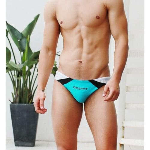 Sexy Mens Swim Shorts Briefs Swimwear Gay Men Swimming Trunks Man Swimsuit Low Waist Men Beach Swim Bikini Shorts Bathing Suit