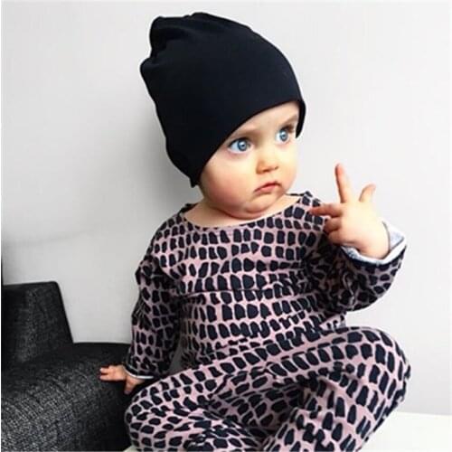 Baby Hat Newborn Elastic Cotton Beanie Cap Multicolor Turban Hats 2018 New Arrival 10pcs/lot