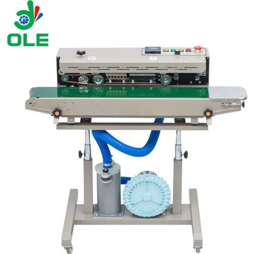 Widely Use Intelligent Meter Food Bread Air Inflating Film Sealing Machine With Air Pump