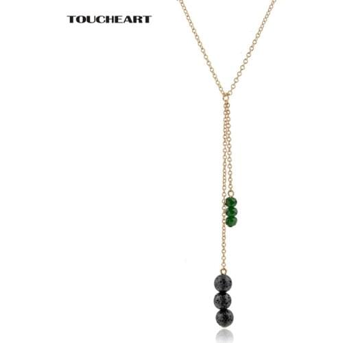 TOUCHEART Gold Chain Necklaces & Pendants Long Necklaces For Women Charm Designer Ethnic Boho custom Jewelry Necklace SNE180018