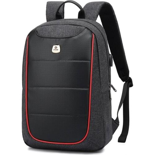 POSO Waterproof Notebook Backpack Men Women Laptop Computer Bag 15-15.6 inch 2019 New Casual School Bags for Teenage Boys Girls