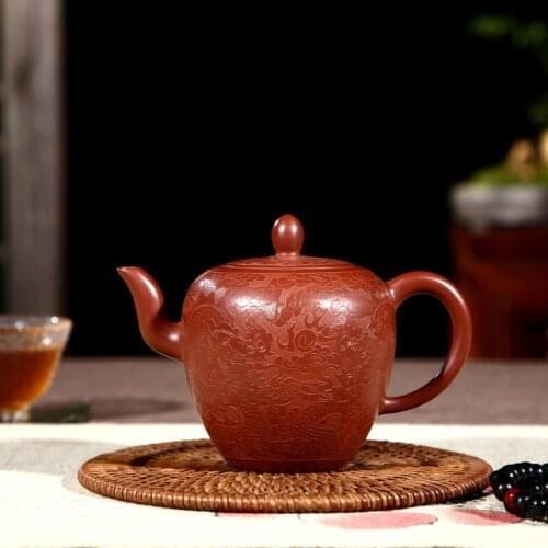 Yixing recommended undressed ore dahongpao masters all hand beauty tip the teapot tea wholesale custom gift box