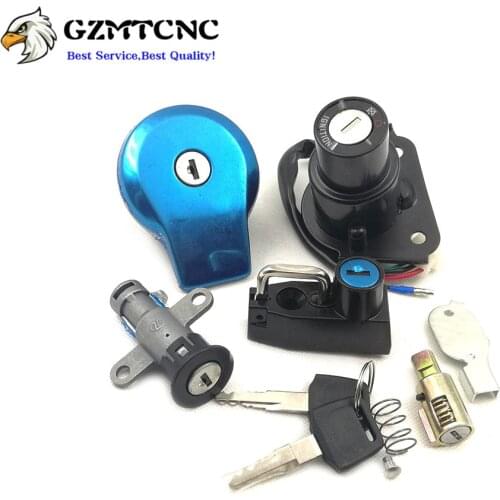 Ignition Switch start Lock Fuel Gas Tank Cap helmet seat Locks w/ Keys for Yamaha Virago XV250 88-11 XV125 90-11 XV400 XV535