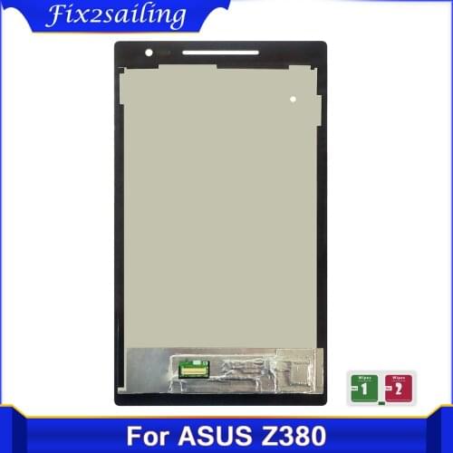 Tested LCD Replacment For Asus Z380 Z380KL Z380M LCD Display Z380C Z380CA Touch Screen Digitizer Panel Assembly P022 P024 P00A