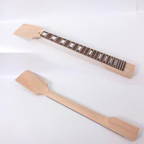 1x Mahogany Electric Guitar Neck 24Fret 24.75''inch Rosewood fretboard Unfinished