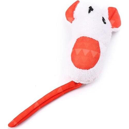 2PCS Cat Mice Toy Cute Creative Catnip Toy Pet Plush Toy Cat Interactive Toy