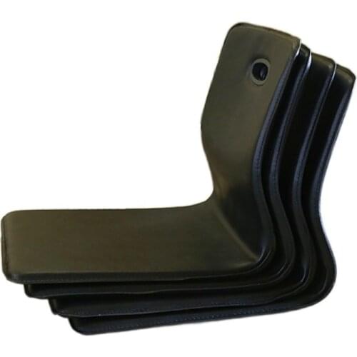 4pcs/lot) Tatami Zaisu Legless Chair Faux Leather Black Color Living Room Furniture Japanese Style Floor Seating Asian Chair