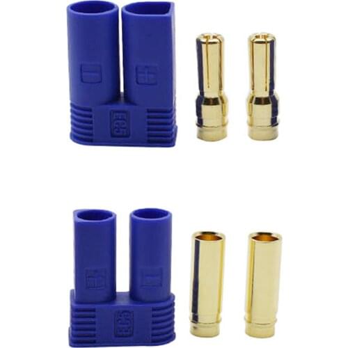 5 Pair EC5 Hi-Q Gold Female Male Plug Bullet Connector for RC Battery