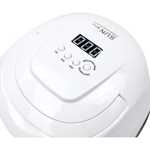 80W Nail Dryer UV LED Lamp for Curing Nails Art Gel Polish Manicure Auto Sensor Machine Tool R3MF