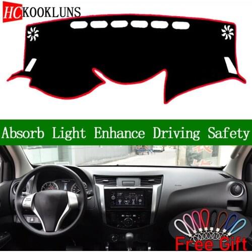 For Nissan terra 2018 Dashboard Cover Sun Shade Dash Mat Pad Carpet Car Stickers Interior Accessories